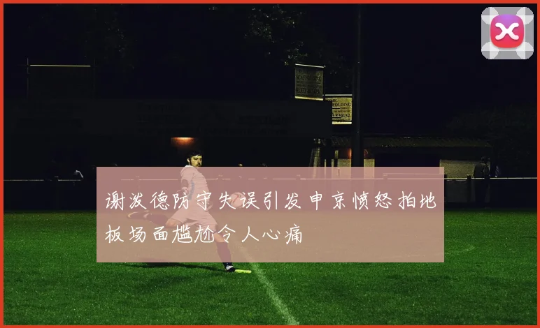 谢泼德防守失误引发申京愤怒拍地板场面尴尬令人心痛